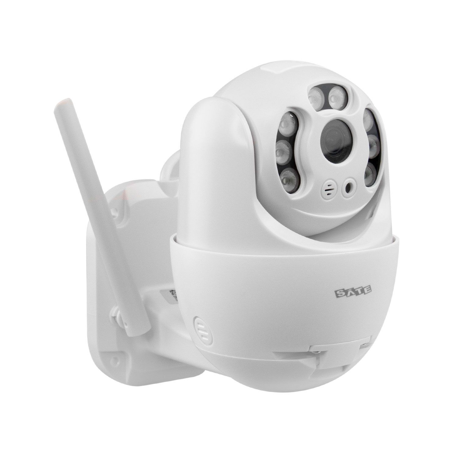 A-CAM004 Cámara de seguridad satelital WiFi HD 3MP - Blanco