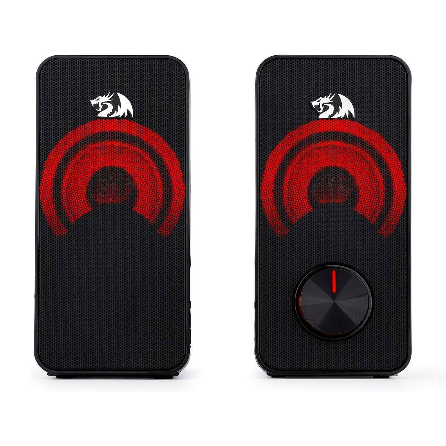 Redragon Stentor GS500 USB P2 Altavoz auxiliar para jugadores - Negro mayorista en Atacado.me