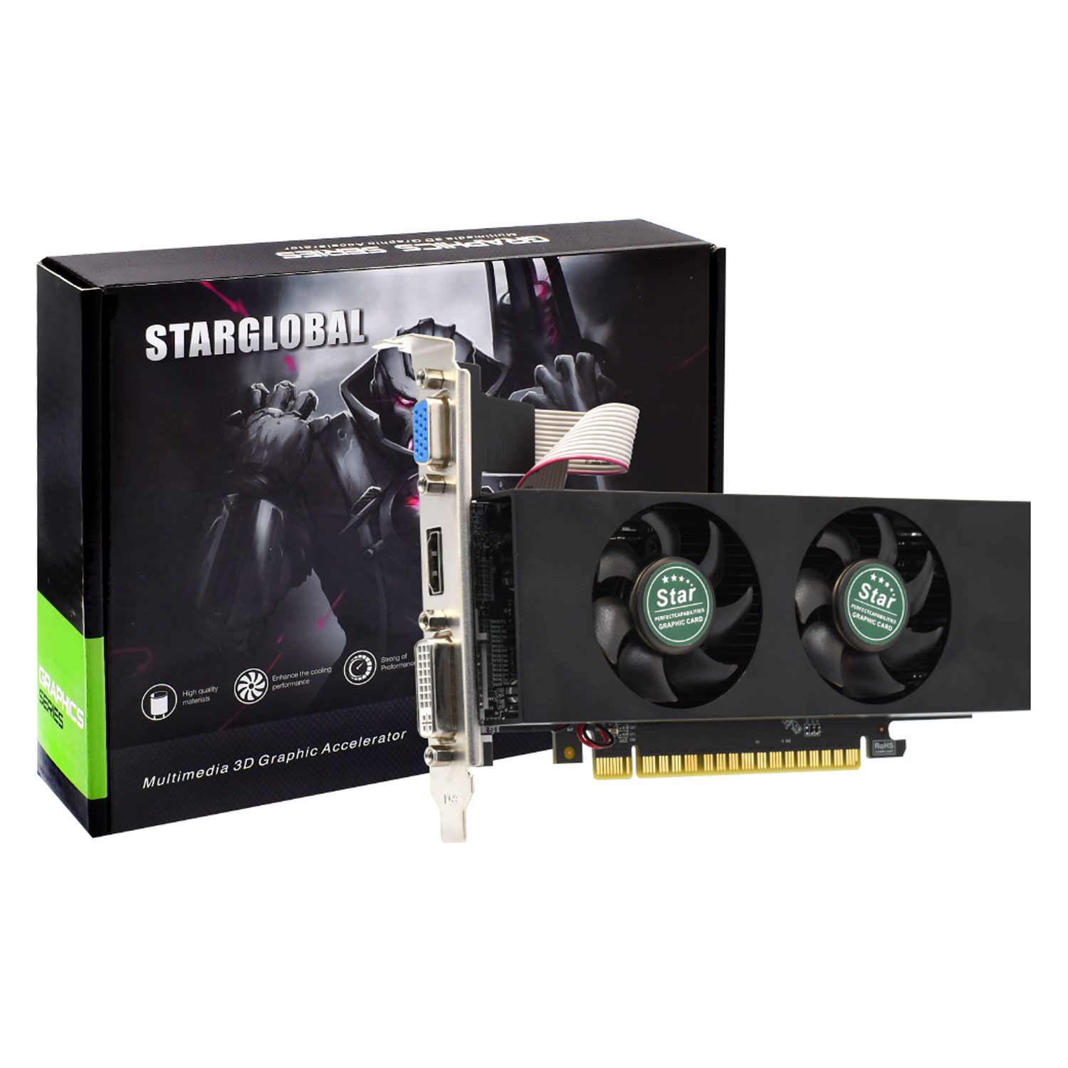 Tarjeta de video Keepdata NVIDIA GeForce GTX750 4GB DDR5