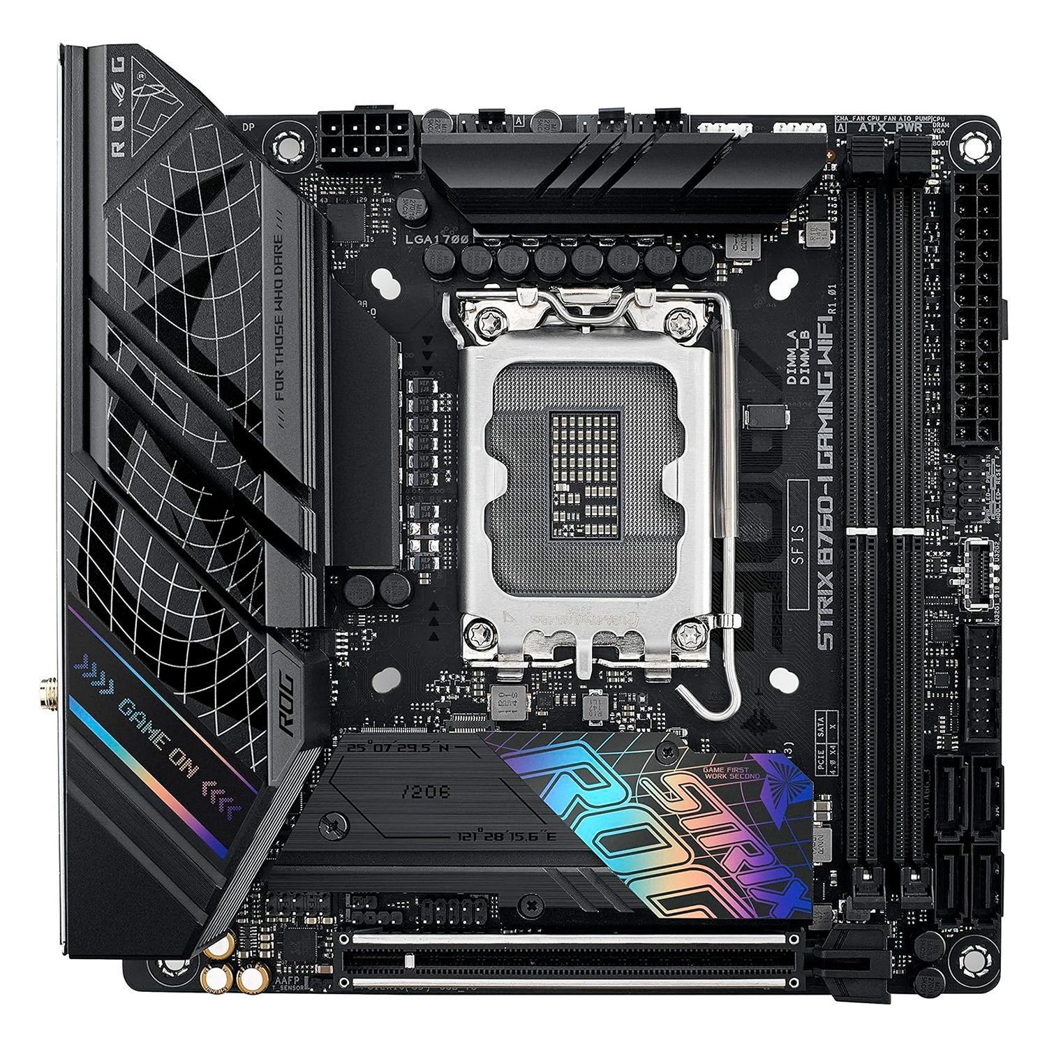 Asus Rog Strix B760-I Zócalo WiFi para juegos Chipset Intel LGA 1700 Placa base Intel B760 DDR5 Mini ITX mayorista en Atacad...