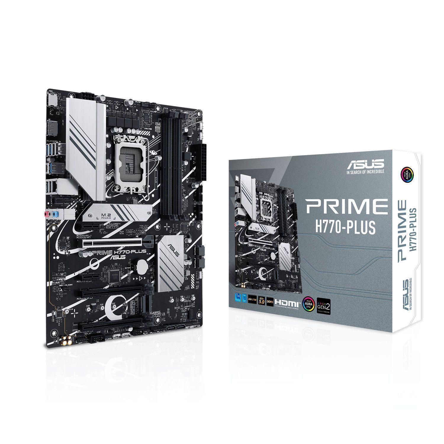 Asus Prime H770-Plus Socket LGA 1700 Chipset Placa base Intel H770 DDR5 ATX