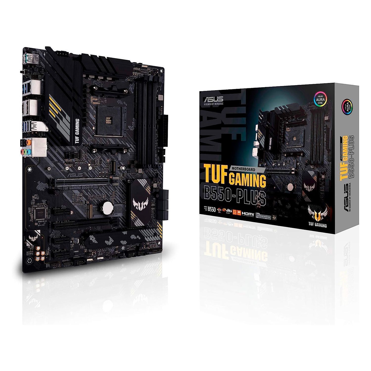 Asus Tuf Gaming B550-Plus Socket AM4 Chipset Placa base AMD B550 DDR4 ATX