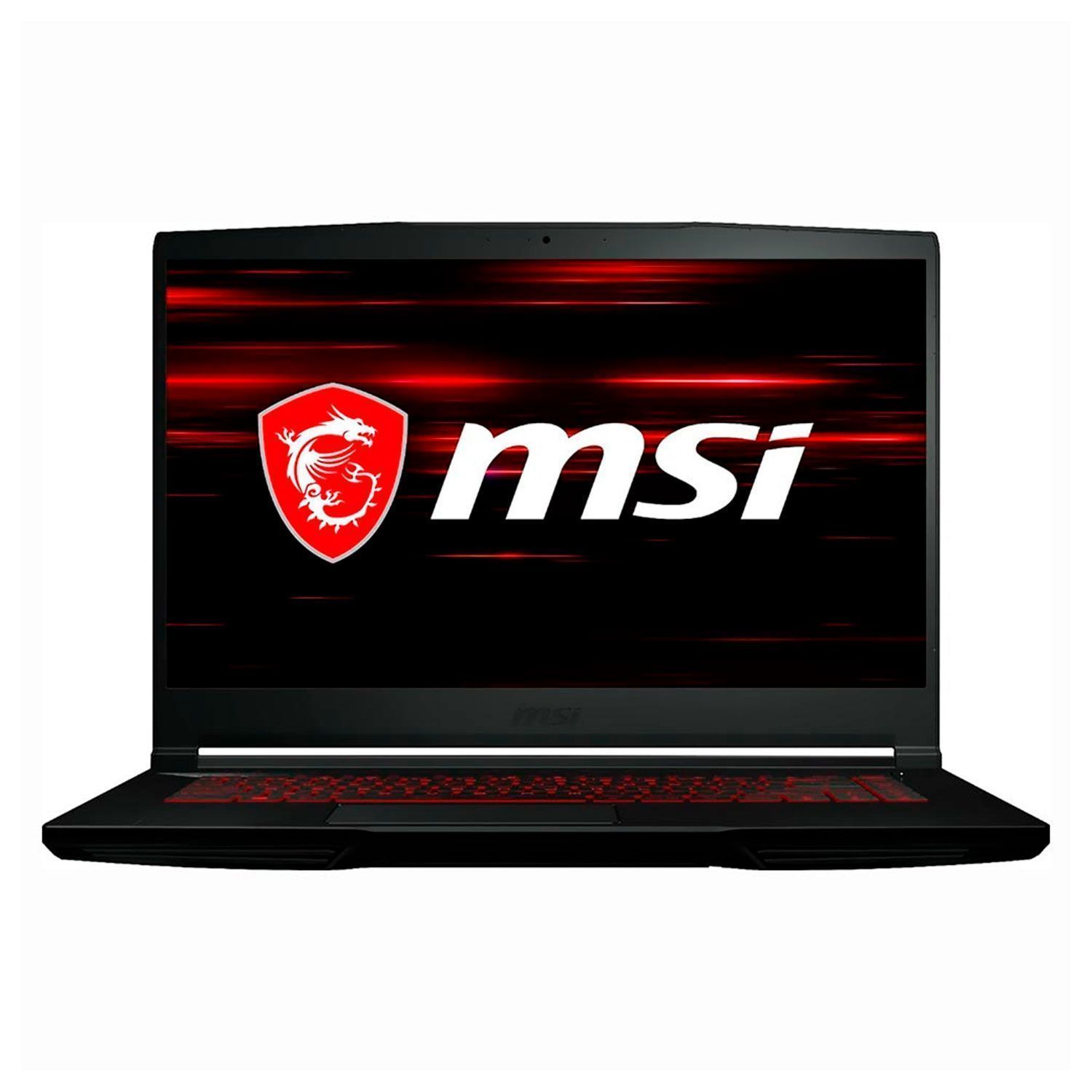 Notebook MSI GF63 11UC-1276US 15.6" Intel Core i5-11400H 512GB SSD 16GB RAM NVIDIA GeForce RTX3050 4GB - Negro