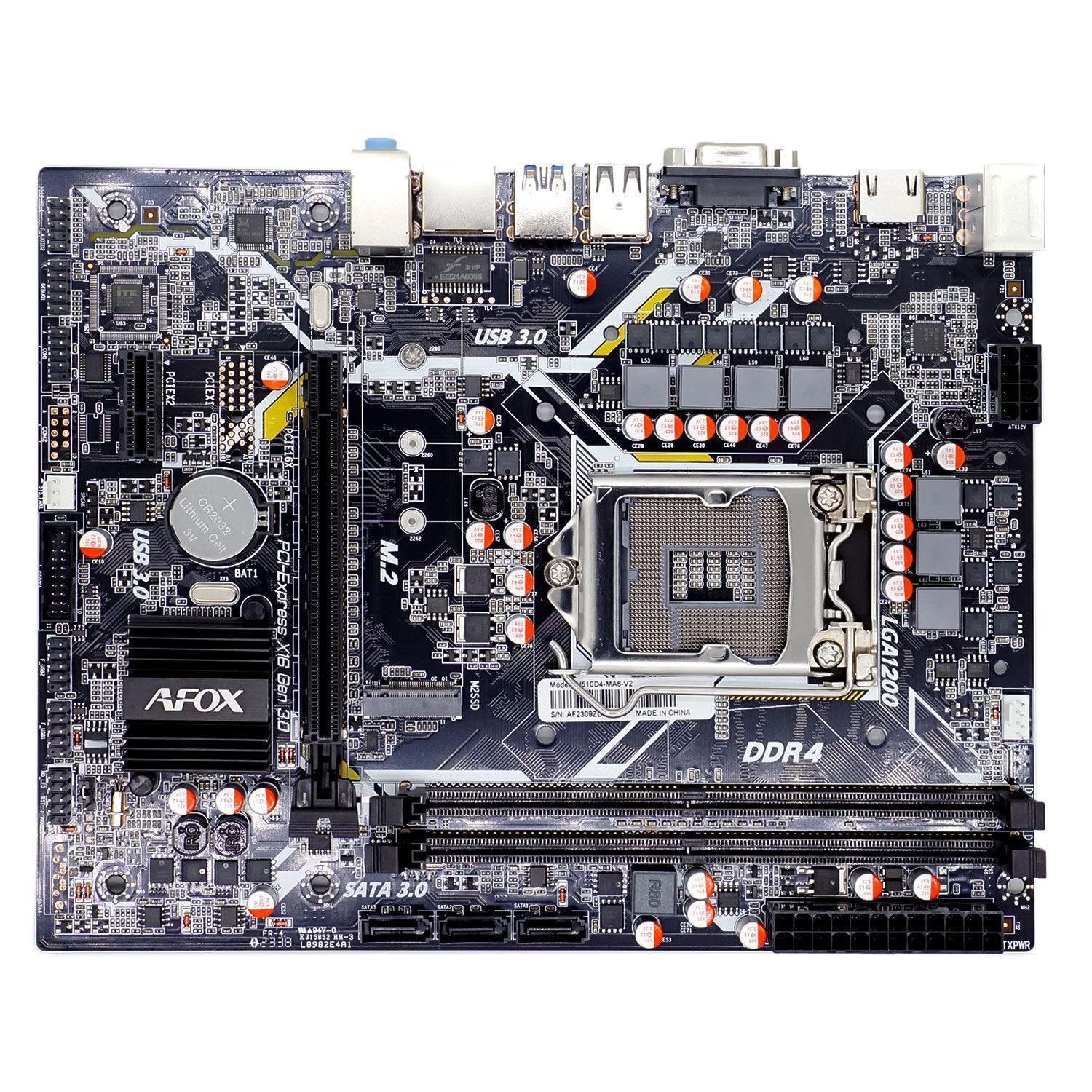 Afox IH510D4-MA6-V2 DDR4 Socket 1200 Chipset Placa base Intel H510 Micro ATX mayorista en Atacado.me