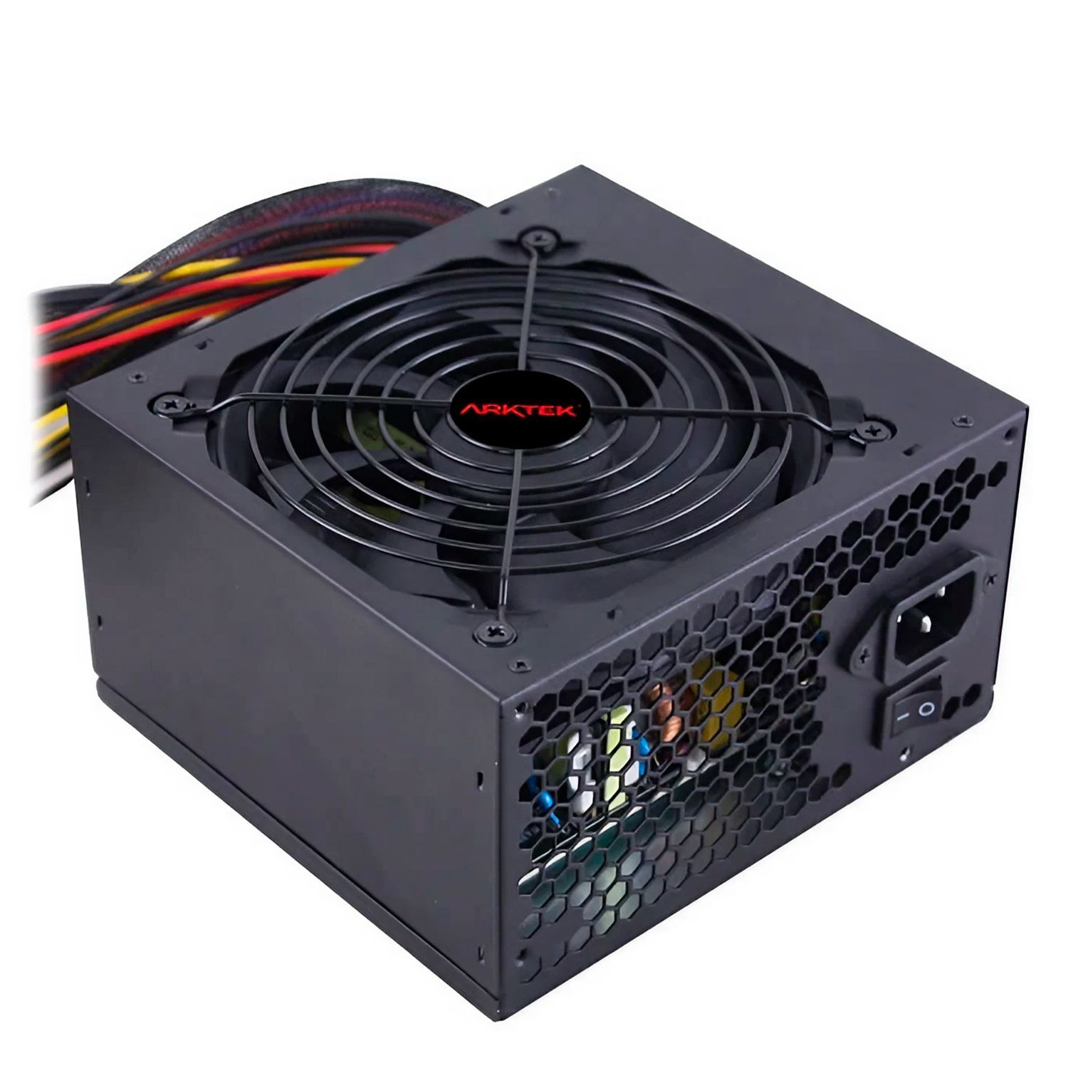 Arktek AK-ATX350W Fuente de alimentación ATX 350W - Negro