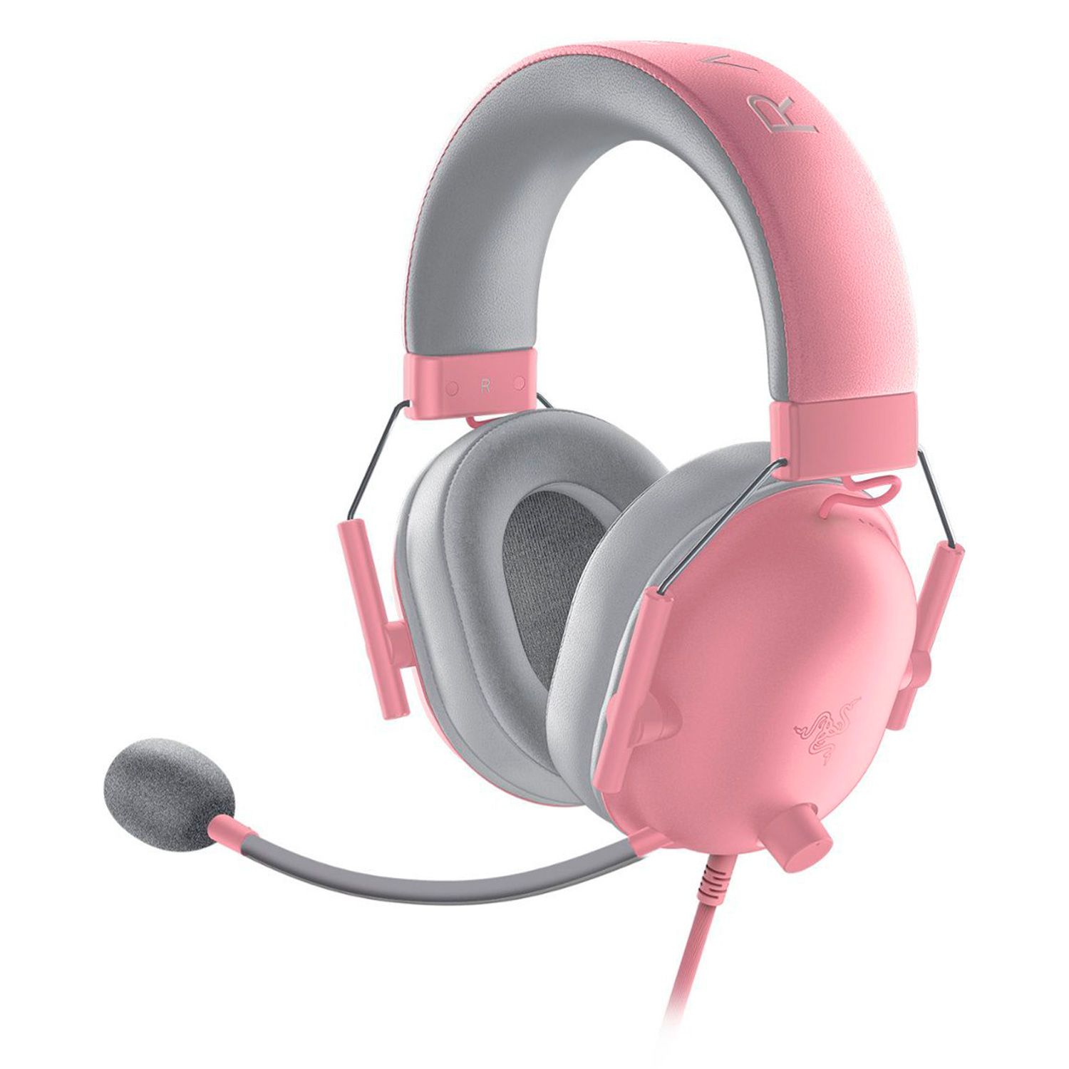 Auriculares para juegos con cable Razer Blackshark V2 X Quartz - Rosa (RZ04-03240800-R3U1) mayorista en Atacado.me