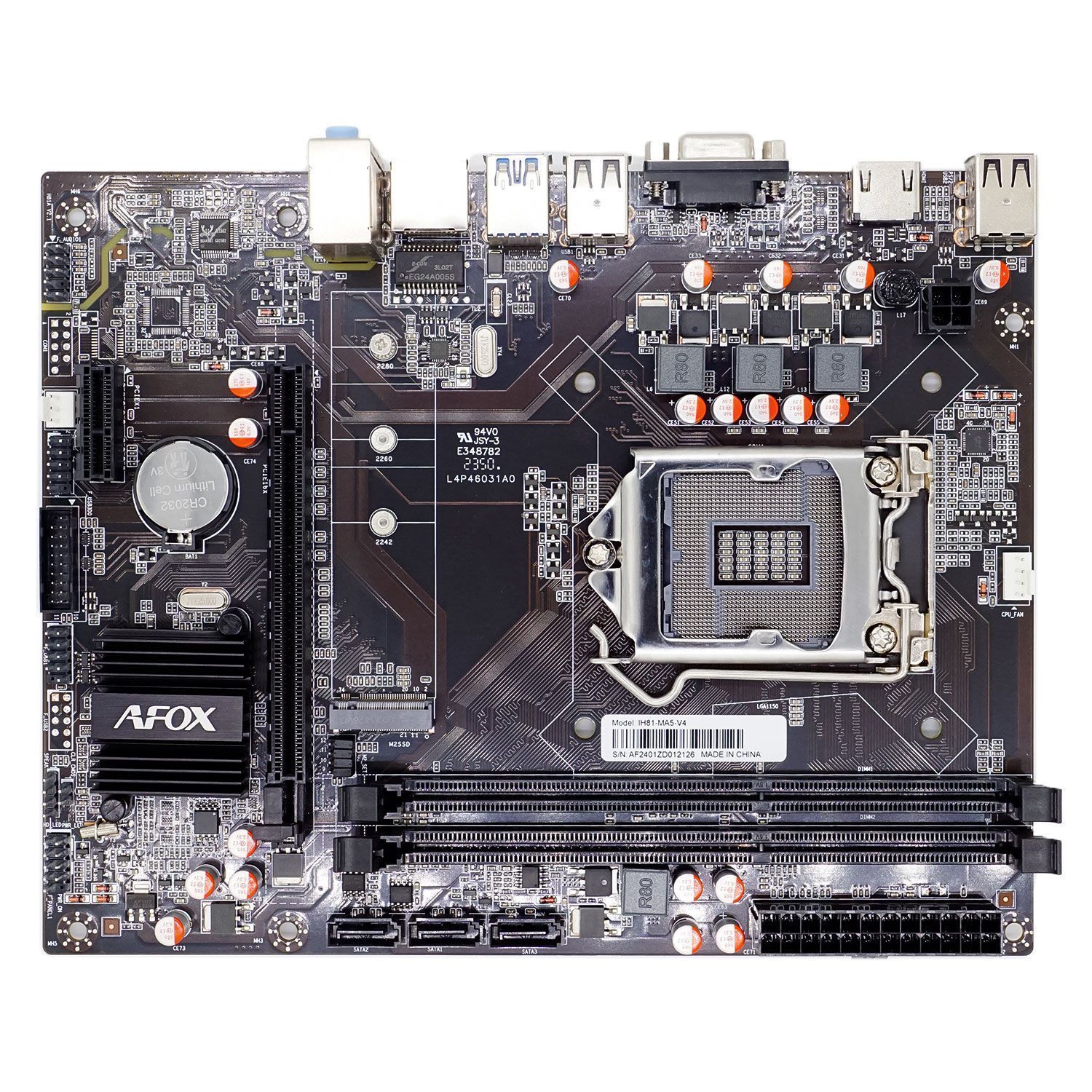 Placa base Afox IH81-MA5-V4 Socket LGA 1150 Chipset Intel H81 DDR3 Micro ATX mayorista en Atacado.me