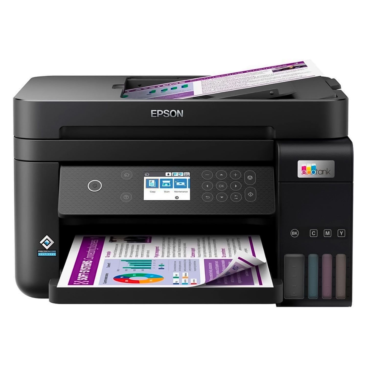 Impresora multifunción Epson EcoTank L6270 3 en 1 Bivolt Wi-Fi - Negra
