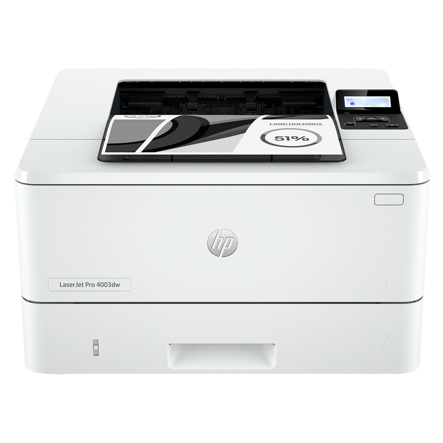 Impresora monocromática HP LaserJet Pro 4003DW Wi-Fi 220V - Blanca
