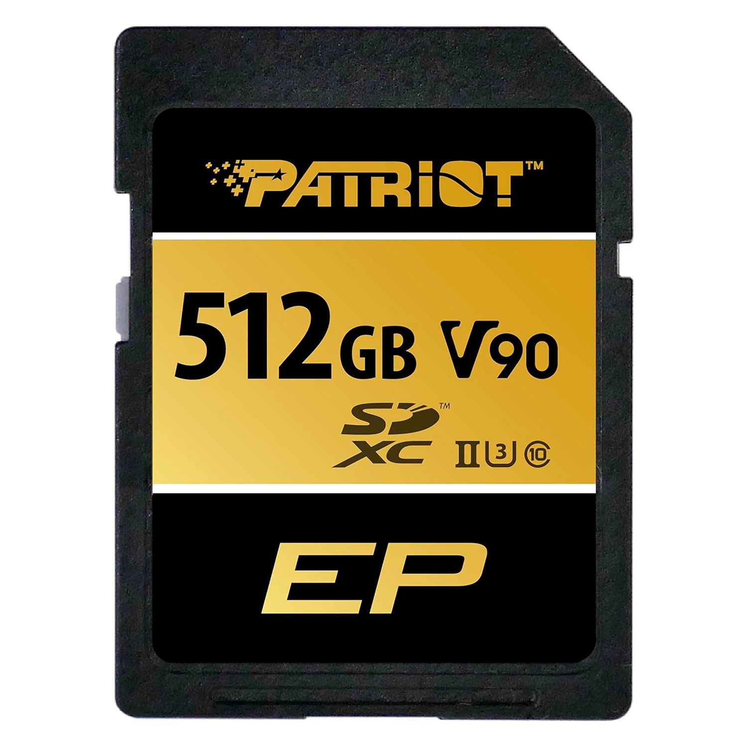 Tarjeta de Memoria SD Patriot V90 512GB 300Mbs - PEF512GEP92SDX