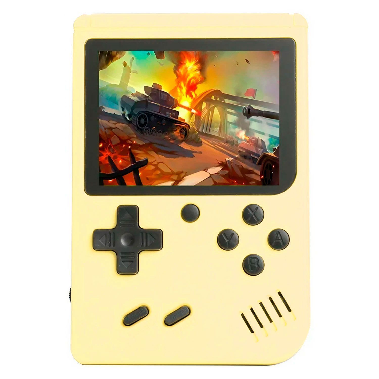 Game Boy Game Box Plus Consola Portátil 500 Juegos - Amarillo