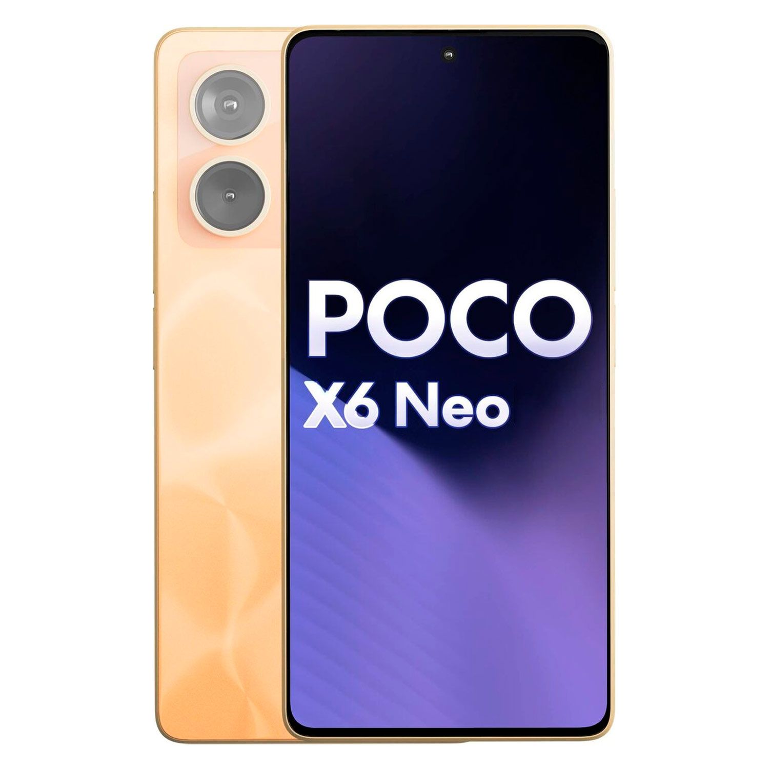 Xiaomi Poco X6 Neo 5G Smartphone 128GB 8GB RAM Dual SIM Pantalla 6.67" India - Naranja