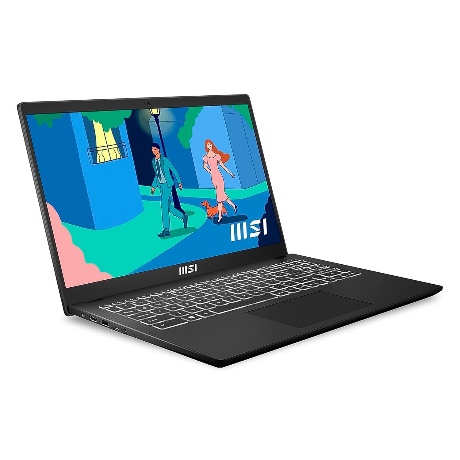 Notebook MSI Modern 15 B12M-454US 15.6" Intel Core i7-1255U 512GB SSD 16GB RAM - Negro mayorista en Atacado.me