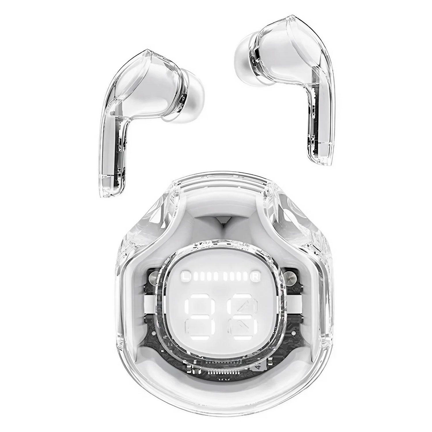 Auriculares inalámbricos Satellite AE-6212 - Blanco mayorista en Atacado.me
