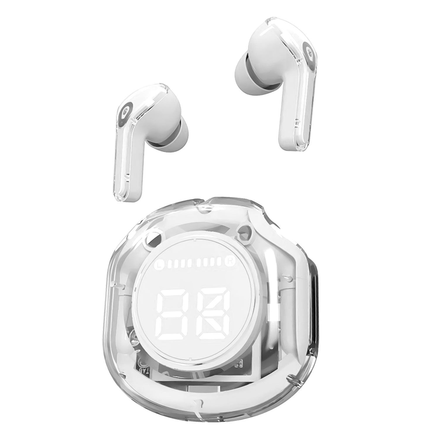 Auriculares inalámbricos Satellite AE-6212 - Blanco mayorista en Atacado.me