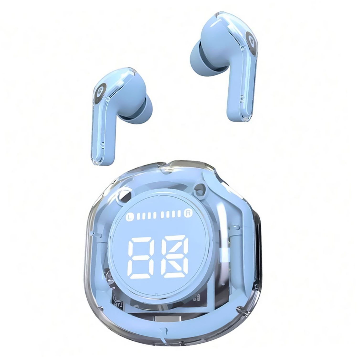 Auriculares inalámbricos Satellite AE-6215 - Azul mayorista en Atacado.me