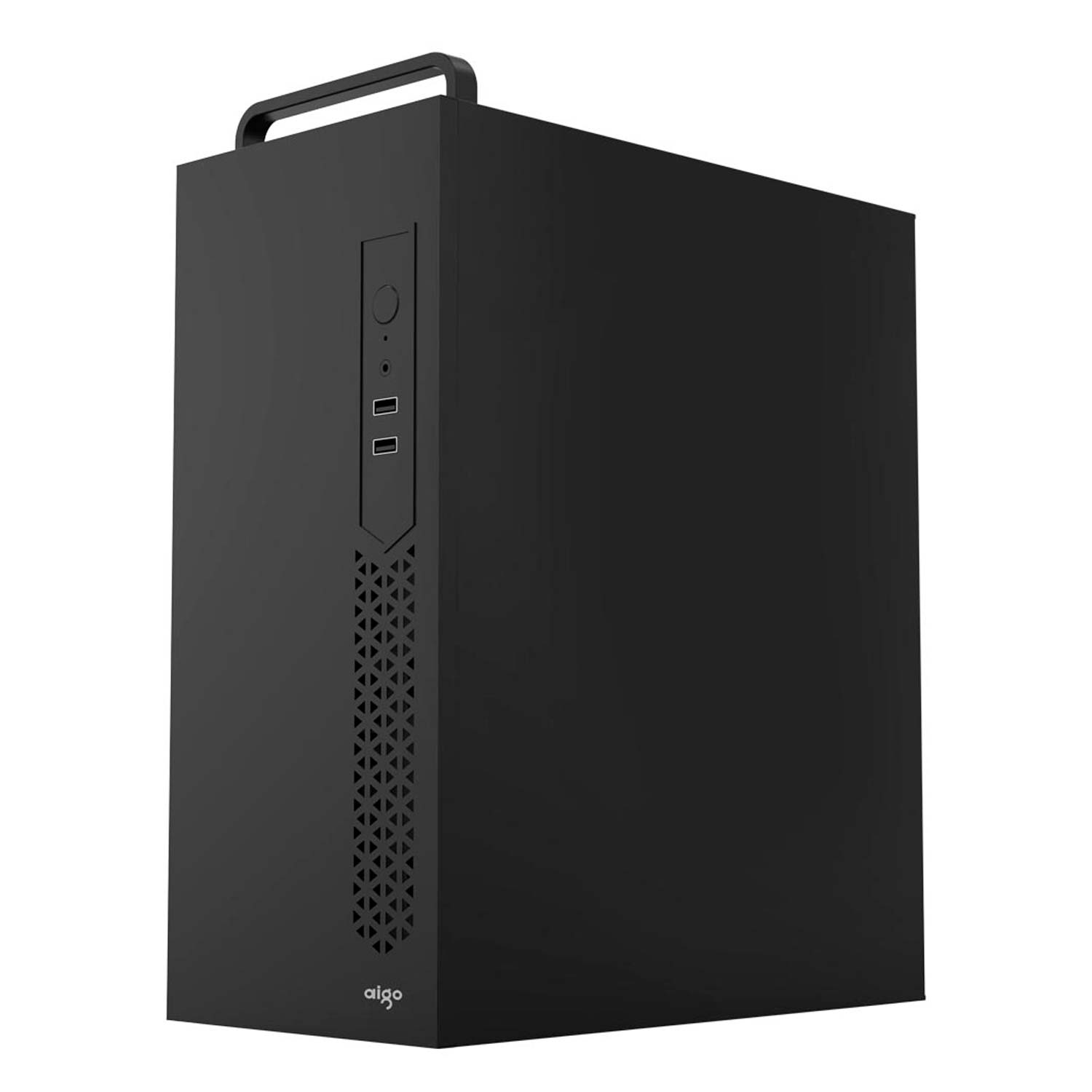 Caja Mini Torre Aigo Q16 - Negra mayorista en Atacado.me