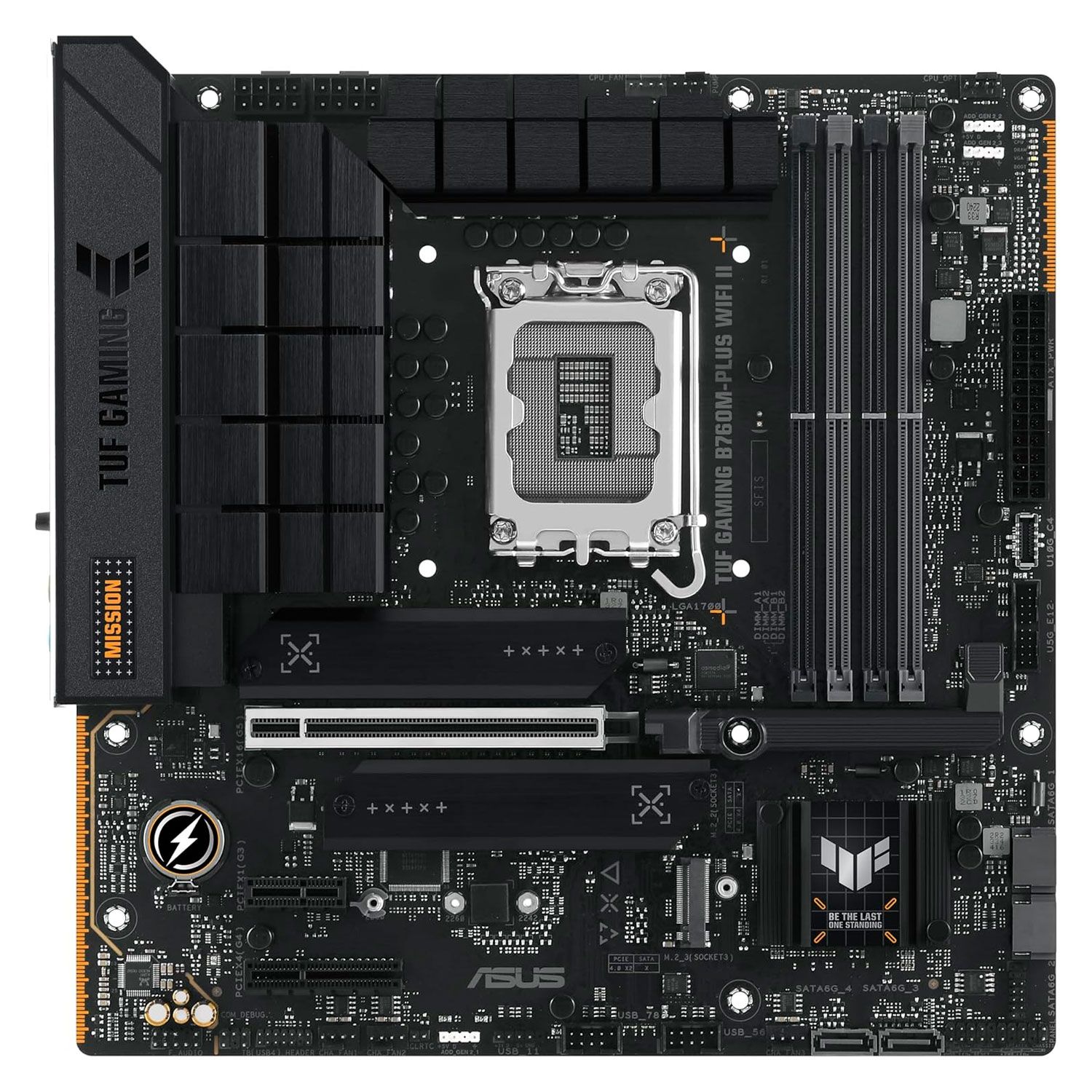 Asus Tuf Gaming B760M Plus WiFi II Socket LGA 1700 Chipset Placa base Intel B760 DDR5 Micro ATX mayorista en Atacado.me
