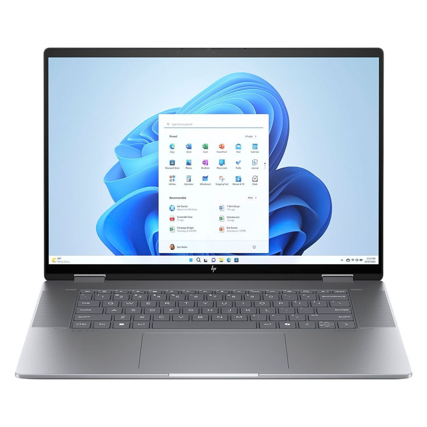 Portátil HP Envy 16-AD0013DX 15.6" AMD Ryzen 5 8640HS 512 SSD 8GB RAM - Plata