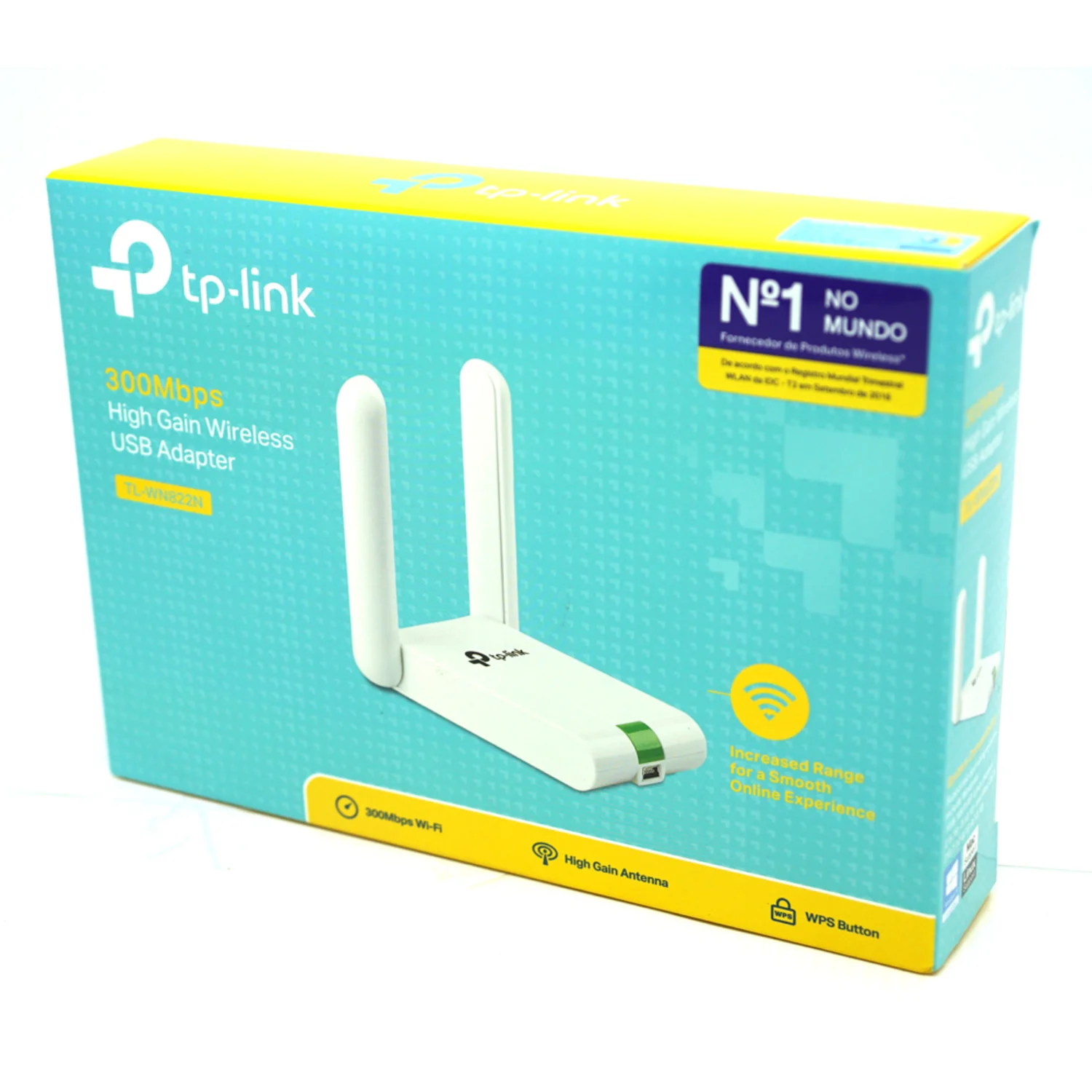 Adaptador USB Tp-Link TL-WN822N Mini USB 2.0 300 Mbps - Blanco mayorista en Atacado.me