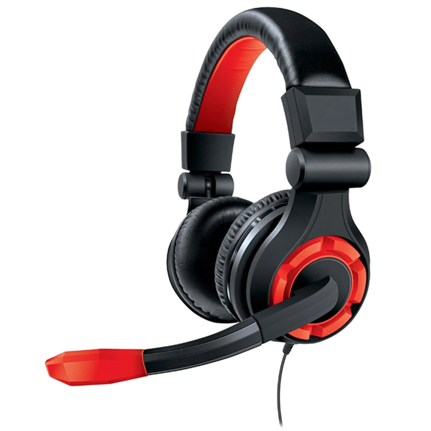 Auriculares para juegos con cable Dreamgear Universal GRX-670 - Negro Rojo