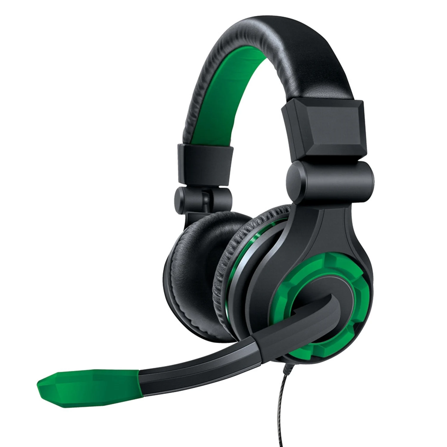 Auriculares para juegos Dreamgear GRX-340 para Xbox One - Negro/Verde (DGXB1-6615)