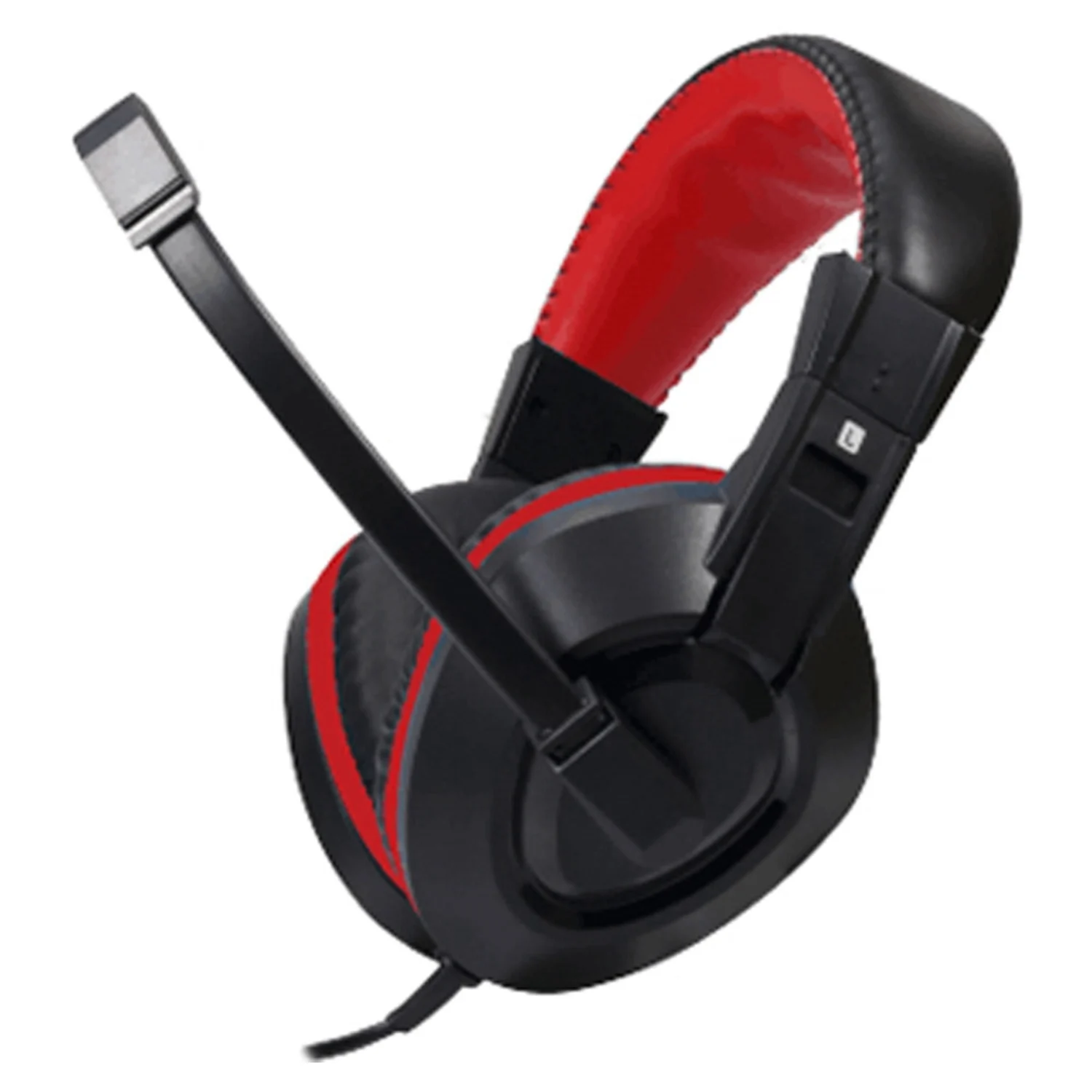 Auriculares Gamer con cable Satellite AE-263 - Negro Rojo