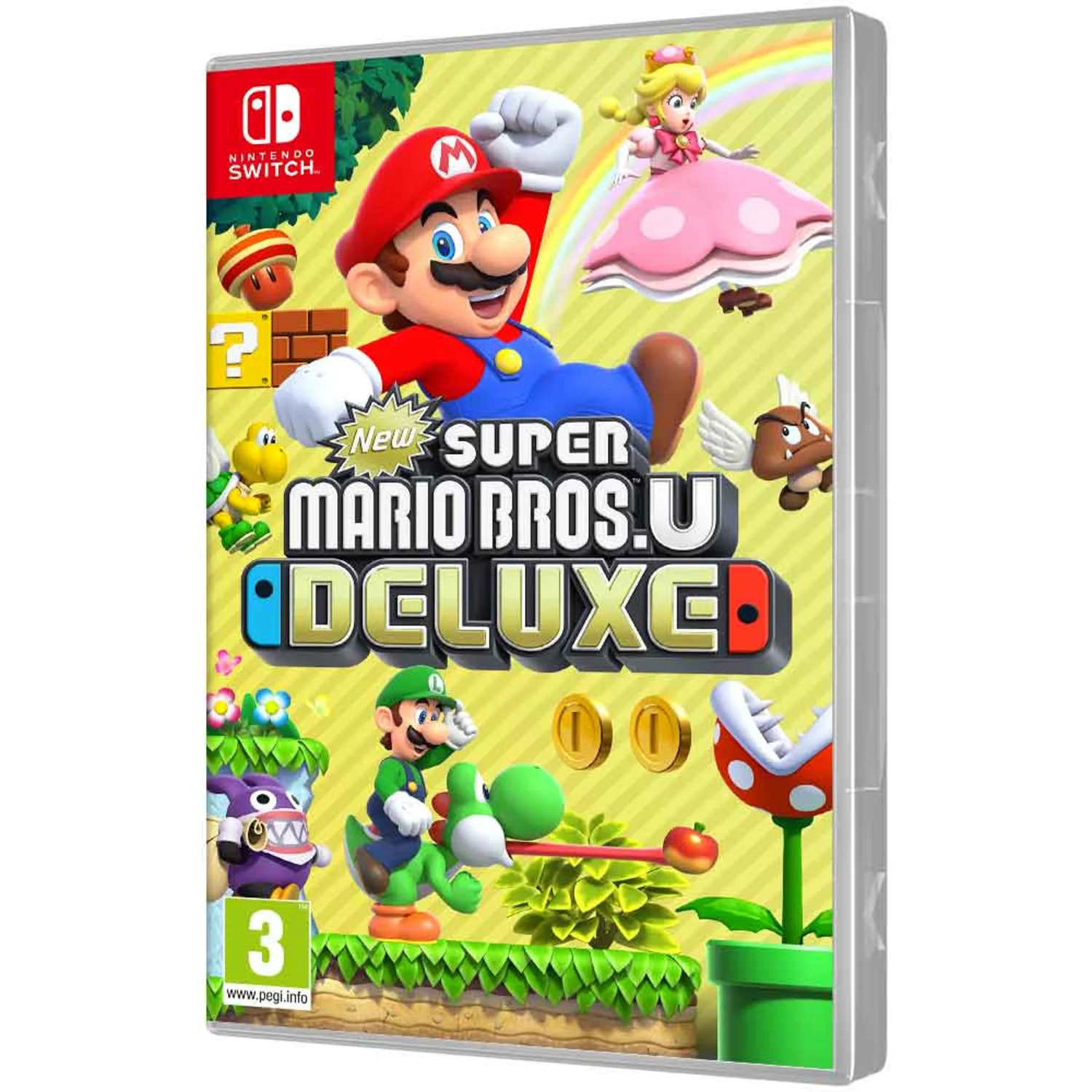 Nuevo juego Super Mario Bros U Deluxe para Nintendo Switch