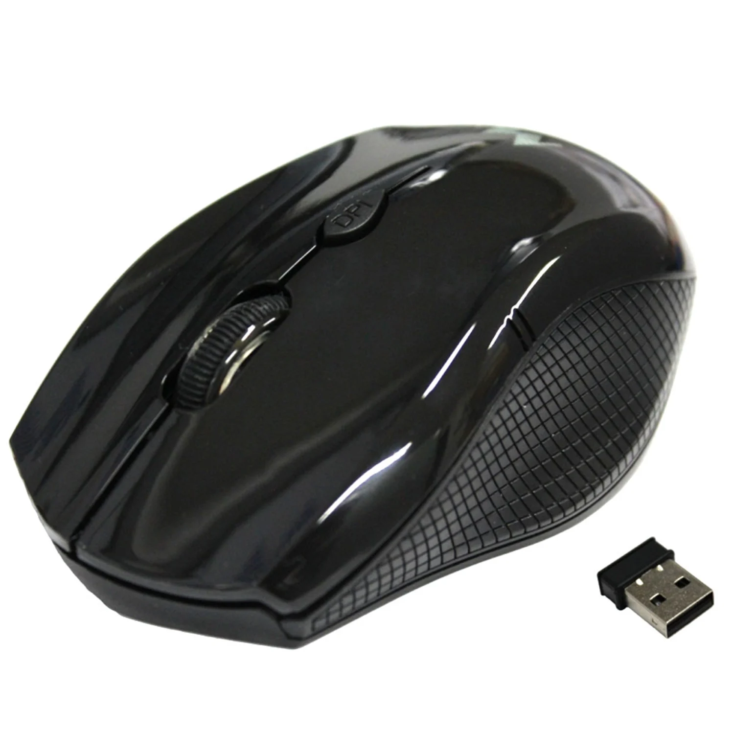 Ratón inalámbrico Mtek PMF433B 1600 DPI - Negro