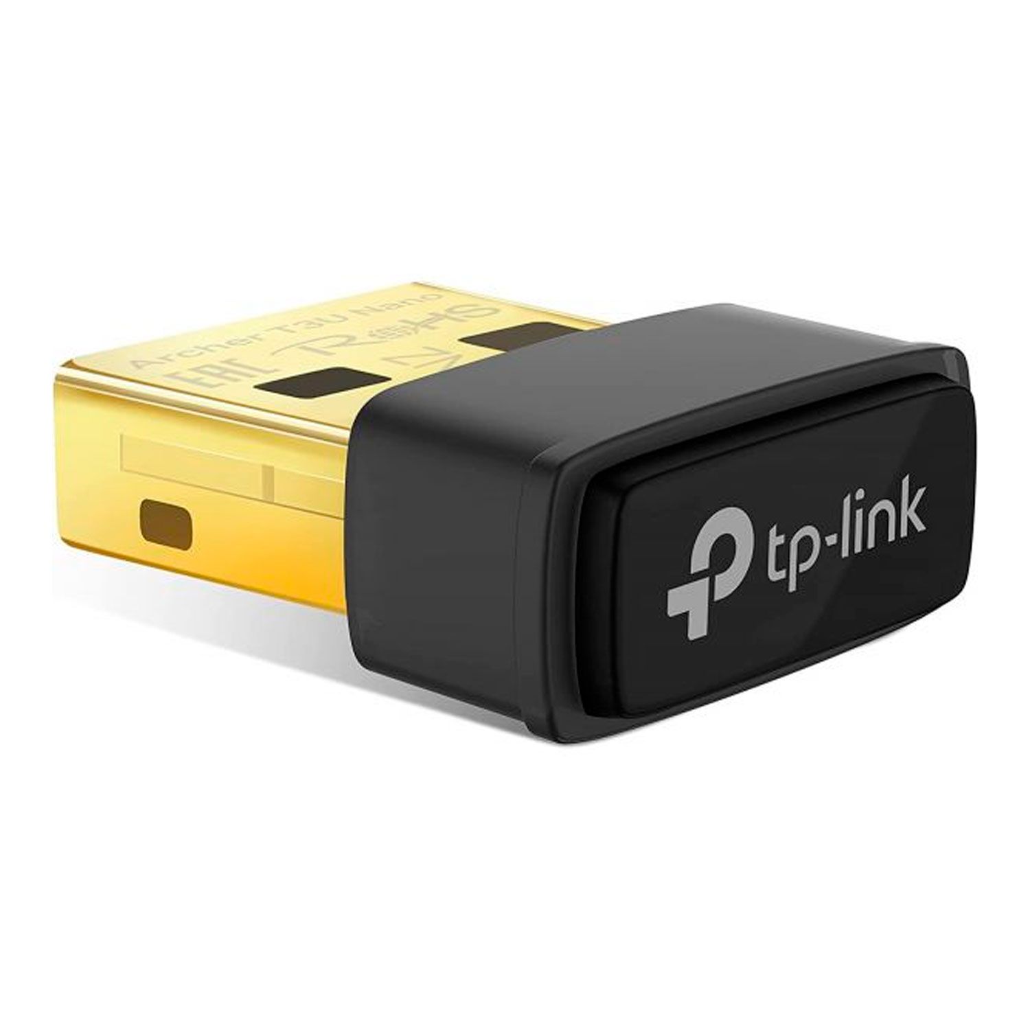 Adaptador Nano USB TP-Link Archer T3U AC1300 1300 Mbps - Negro mayorista en Atacado.me