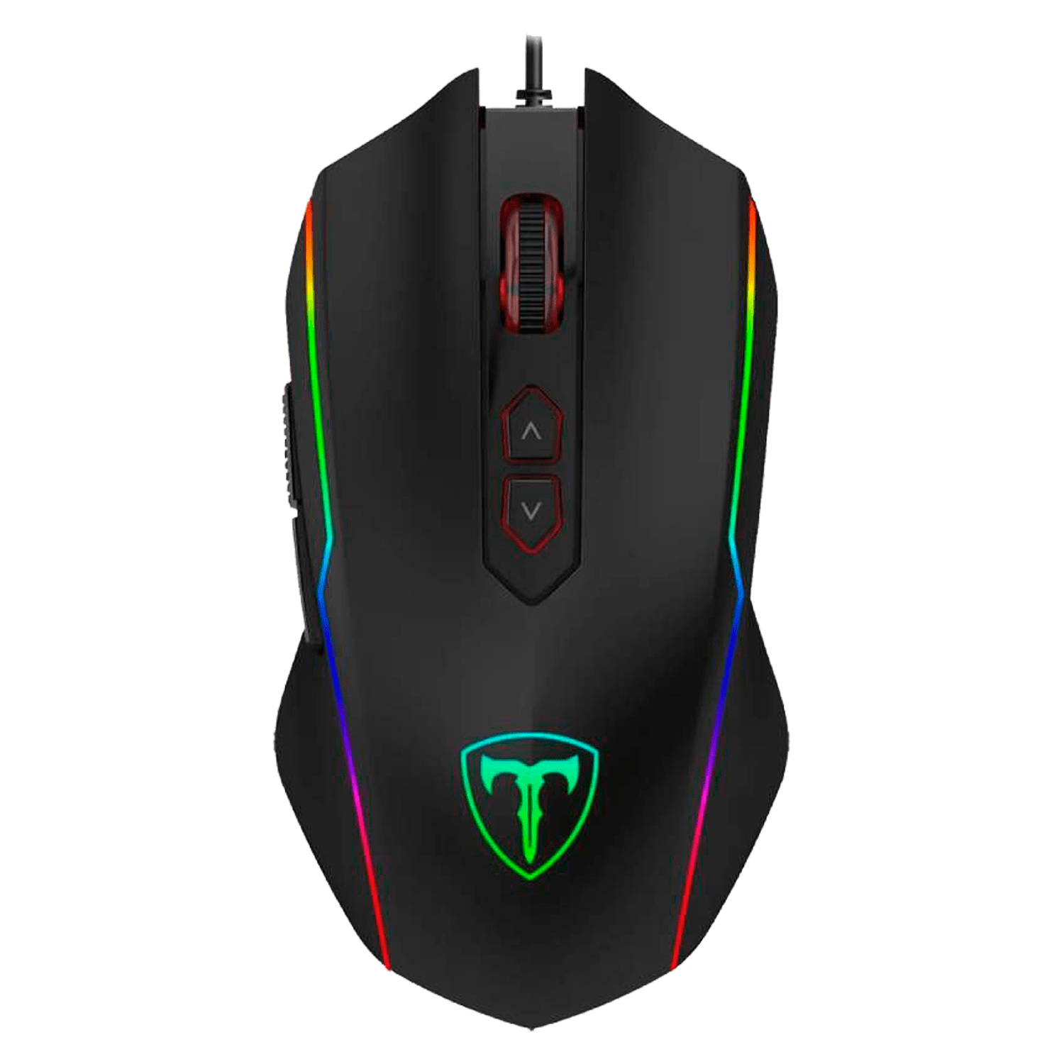 Ratón con cable para juegos T-Dagger Sergeant 4800DPI - Negro T-TGM202