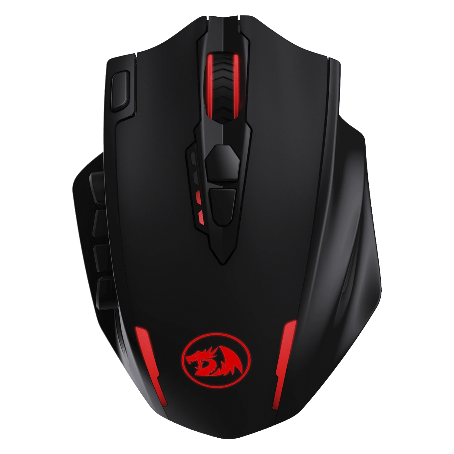 Ratón inalámbrico Redragon Impact Elite M913 RGB 16000 DPI - Negro