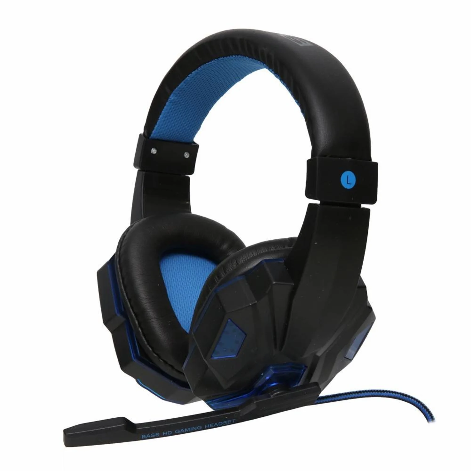 Auriculares Gamer Satellite AE-327A USB P2 - Azul