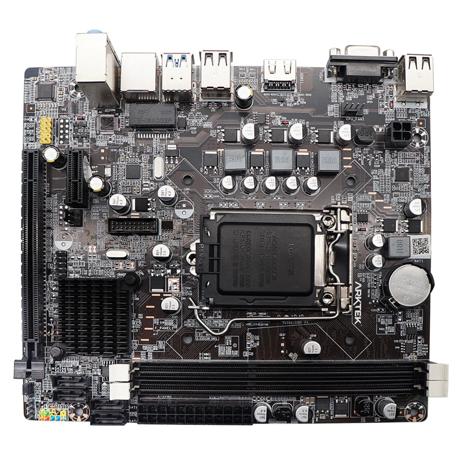 Arktek AK-B75M EL DDR3 Zócalo LGA1155 Chipset B75 Placa base Micro ATX mayorista en Atacado.me