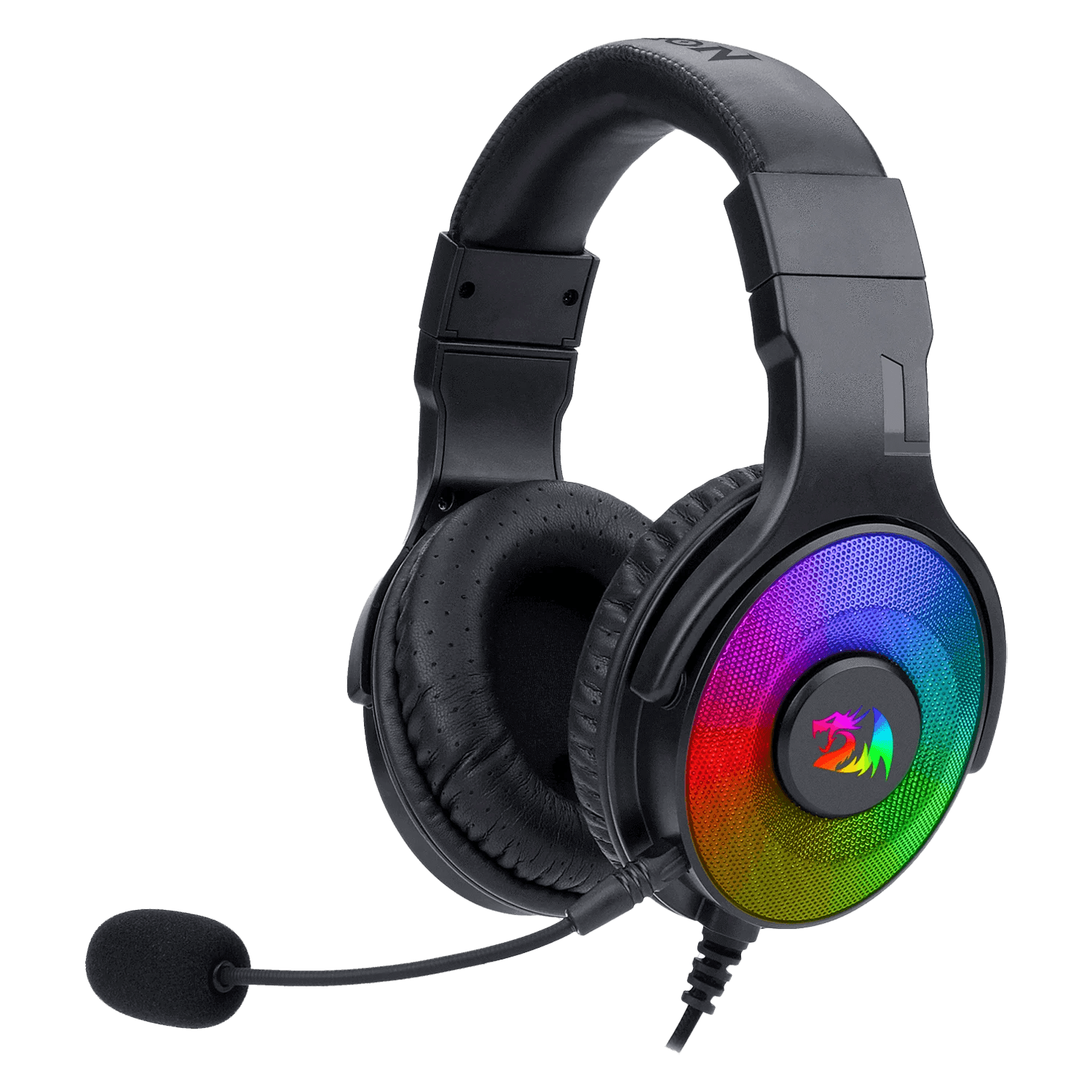 Redragon Pandora H350-RGB Auriculares USB para Juegos - Negro