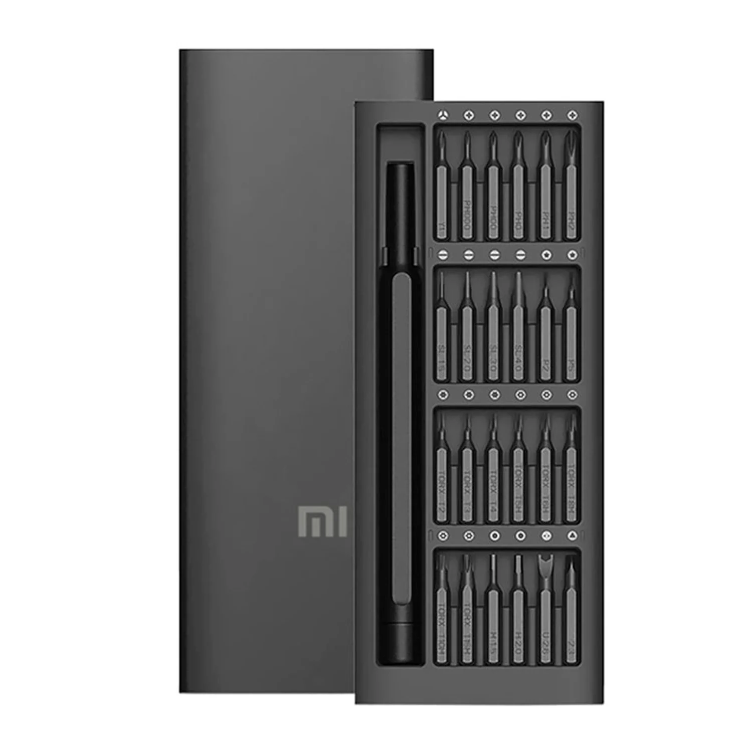 Destornillador Xiaomi Mi Precision BHR4680GL Kit de destornilladores 24 en 1 - Gris mayorista en Atacado.me
