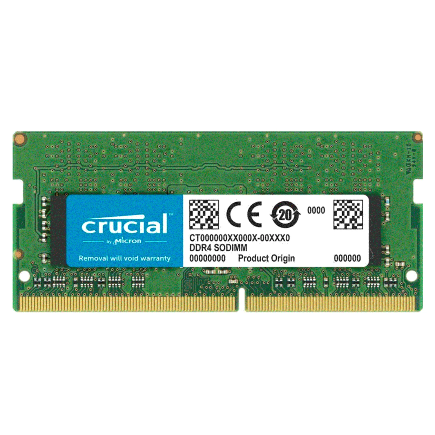 Memoria RAM Crucial 32GB DDR4 3200MT/s para Notebook - CT32G4SFD832A