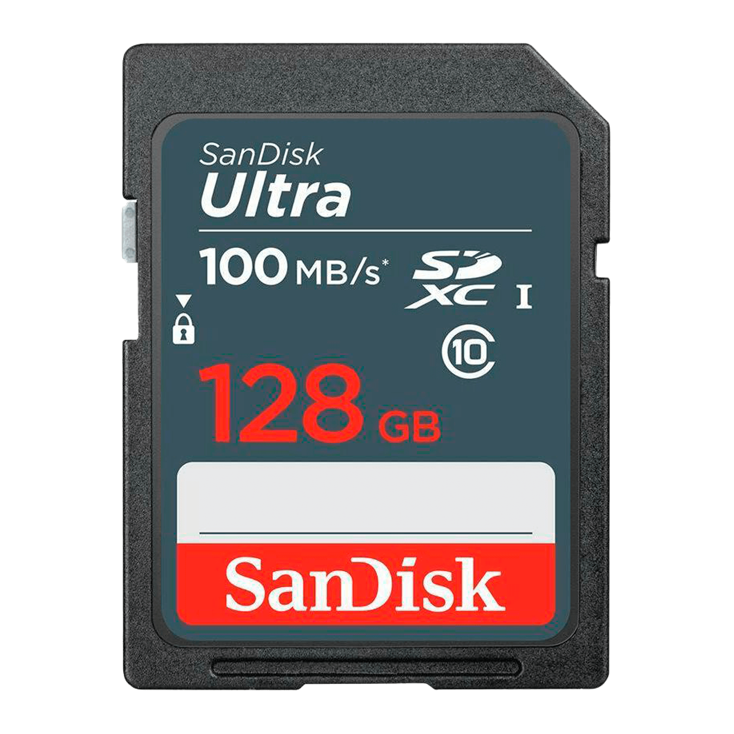 Tarjeta de Memoria SD C10 Sandisk Secure Digital 128GB 100MB/s - SDSDUNR-128G-GN3IN