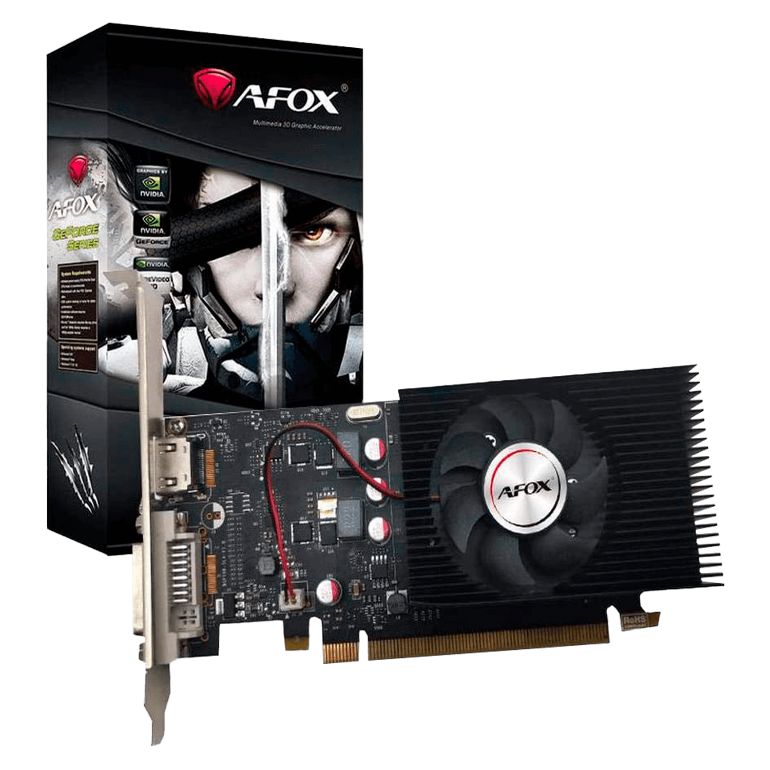 Tarjeta de video Afox NVIDIA GeForce GT-1030 2GB GDDR5 - AF1030-2048D5L4-V3