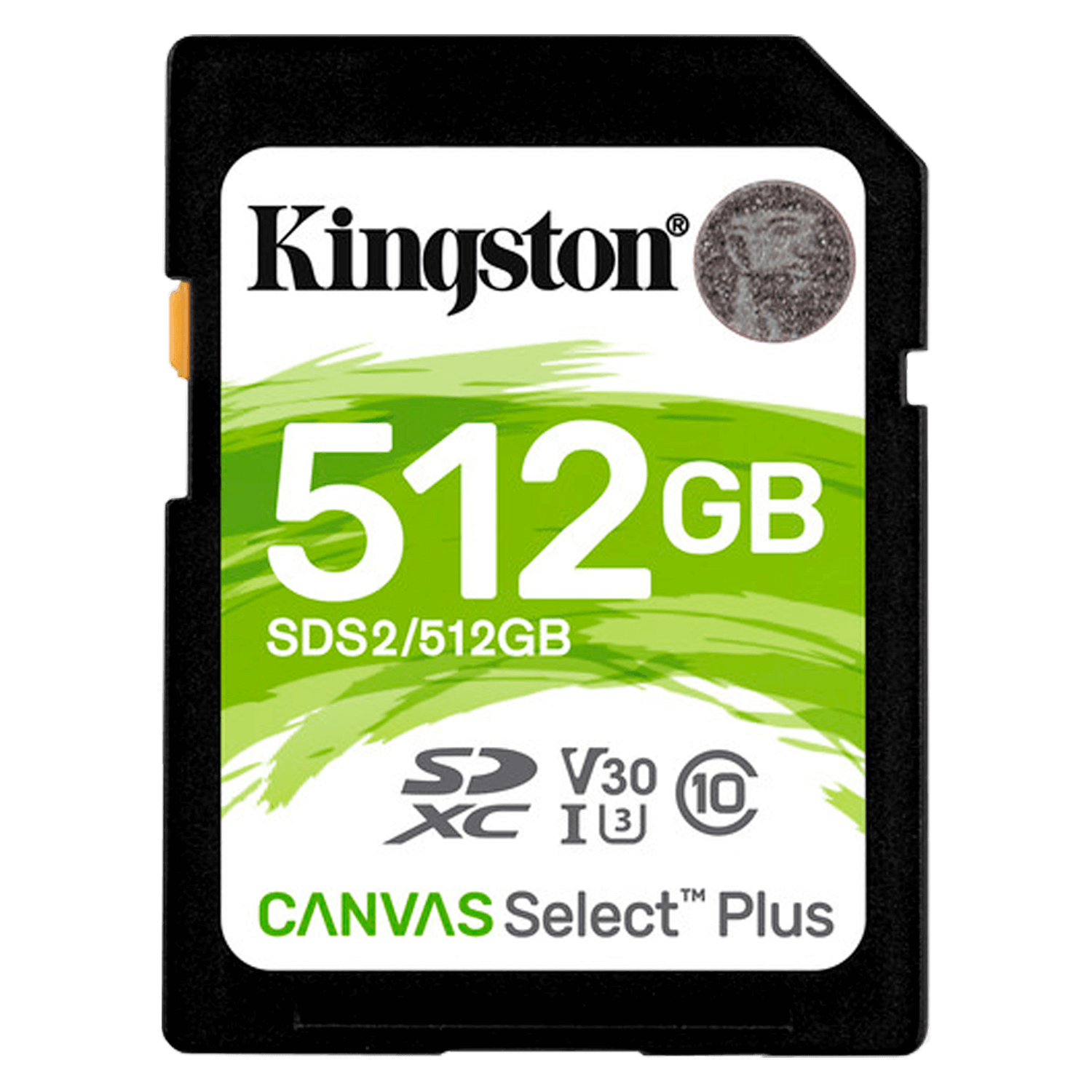 Tarjeta de Memoria SD Kingston Canvas Select Plus 512GB 100MBs - SDS2/512GB
