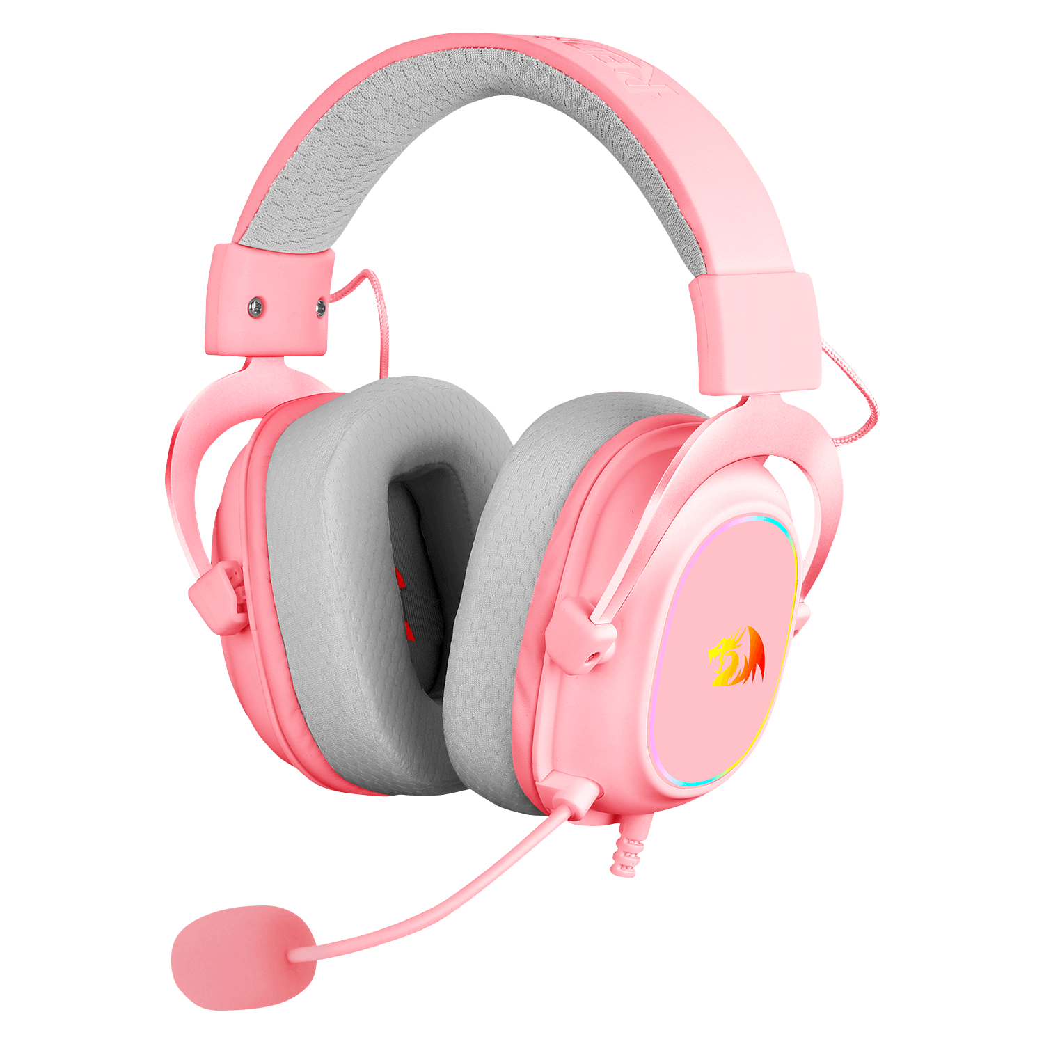 Redragon Zeus X H510P-RGB Auriculares para juegos USB - Rosa