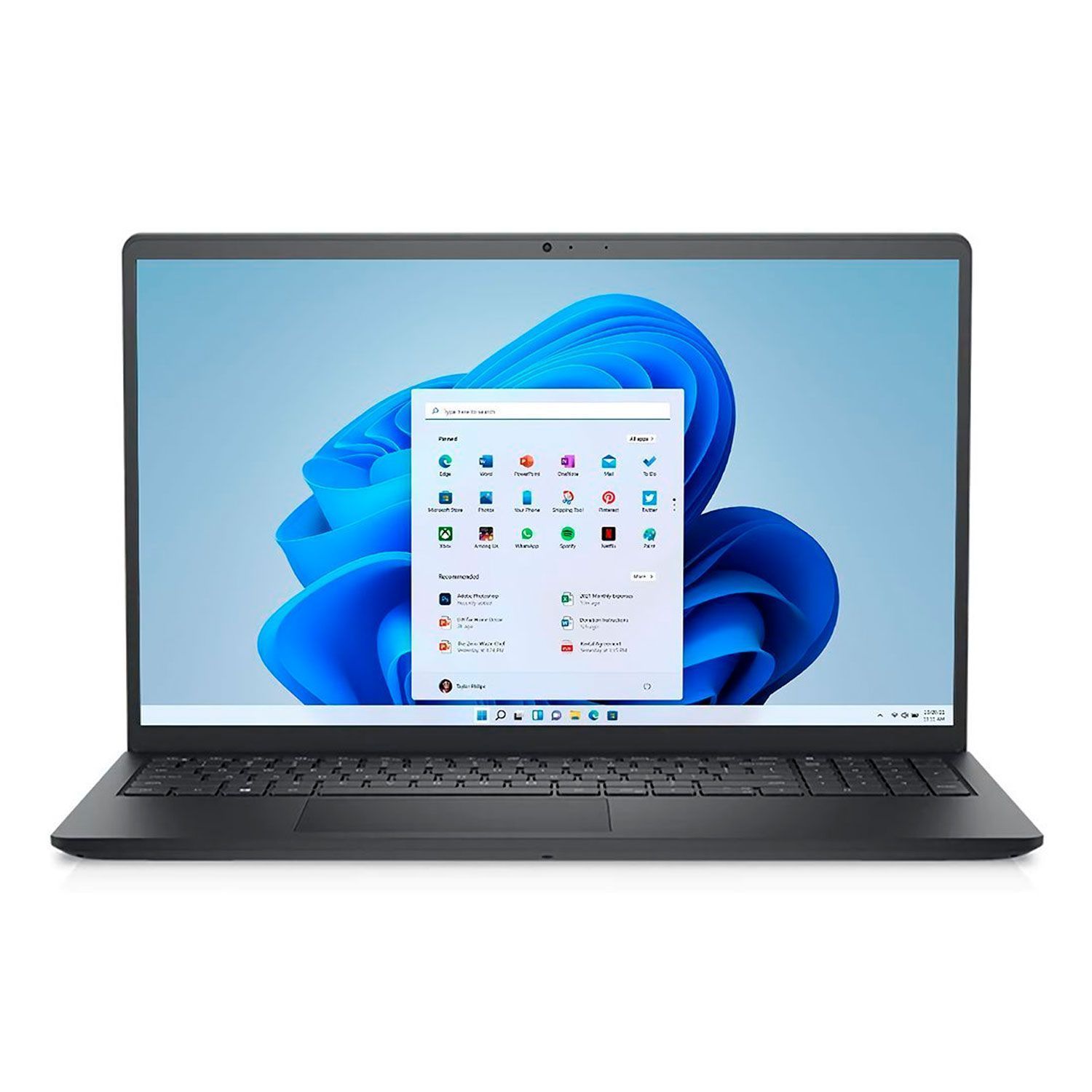 Portátil Dell 15-3000 15.6" Intel i3-1115G4 512GB SSD 8GB RAM - Negro