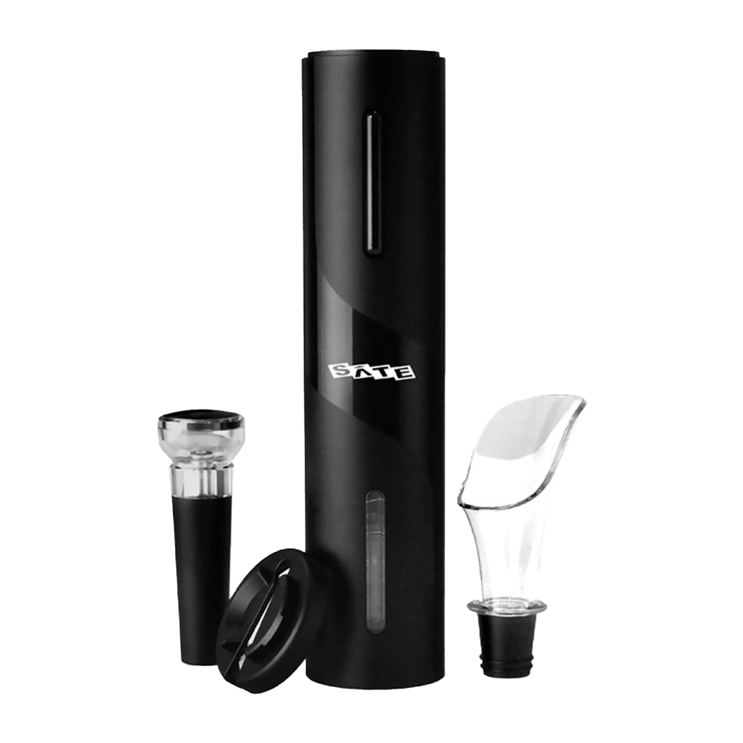 Abridor de vino eléctrico Satellitte A-WP010 - Negro mayorista en Atacado.me