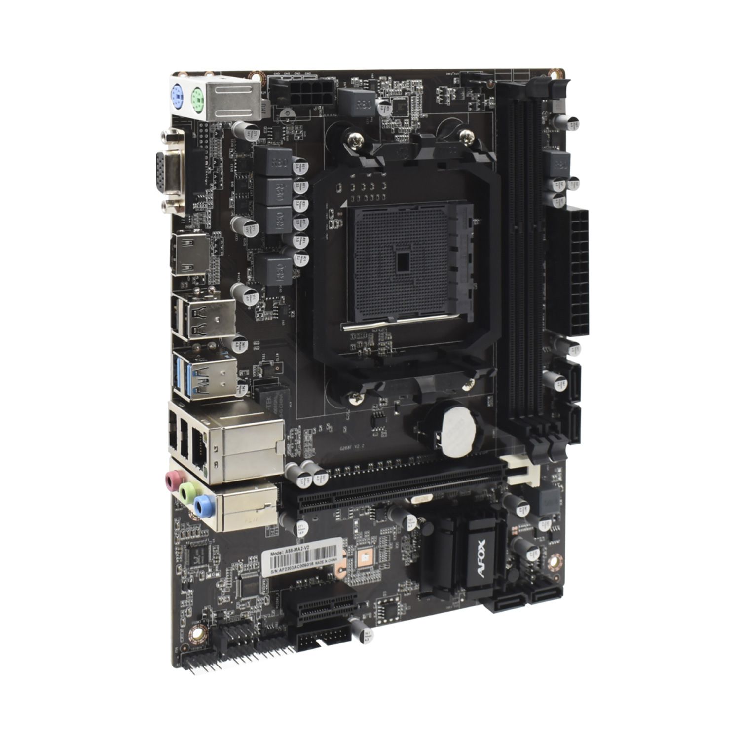 Placa base Afox A88-MA5-V2 DDR3 Socket AMD FM2/FM2+ Chipset AMD A88 Micro ATX mayorista en Atacado.me