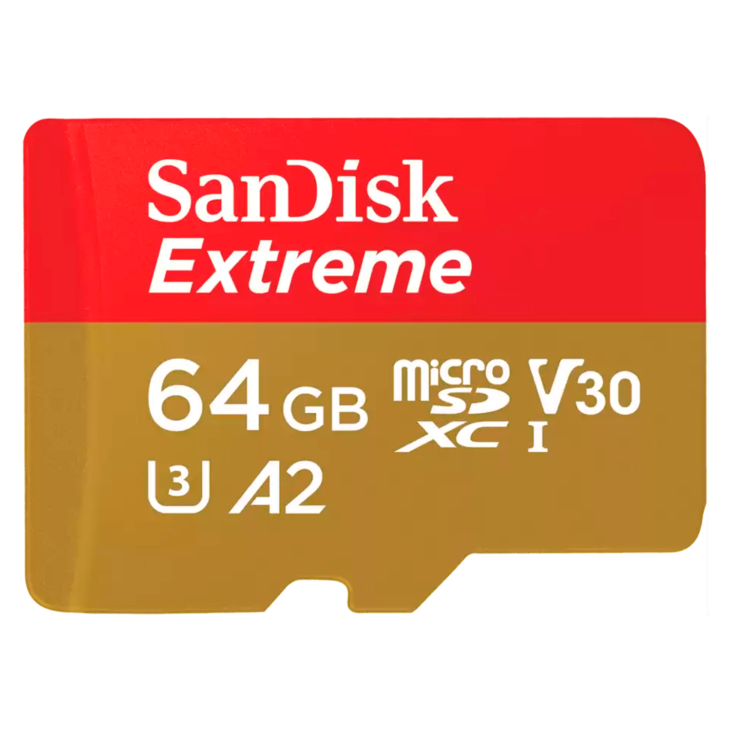 Tarjeta de memoria Micro SD Sandisk Extreme Action de 64 GB y 170 MB - SDSQXAH-064G-GN6AA