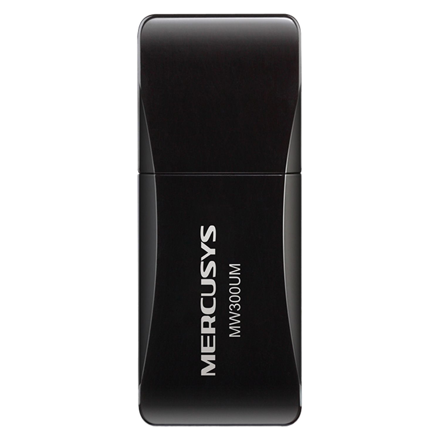Adaptador Wifi USB Mercusys MW300UM / 300MBPS 2.4GHZ - Negro mayorista en Atacado.me