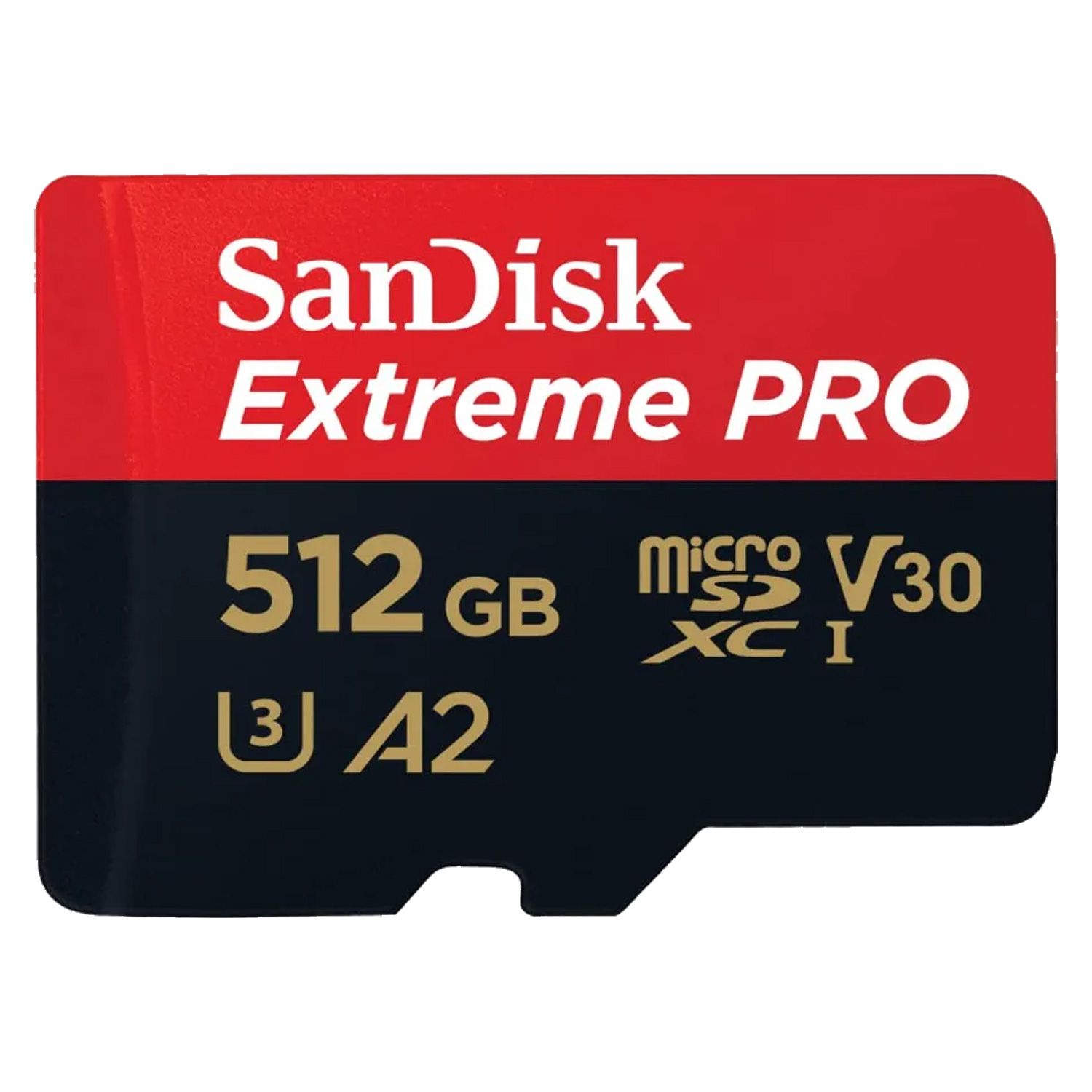 Tarjeta de memoria Micro SD SanDisk Extreme Pro de 512 GB y 100 MB - SDSQXCD-512G-GN6MA