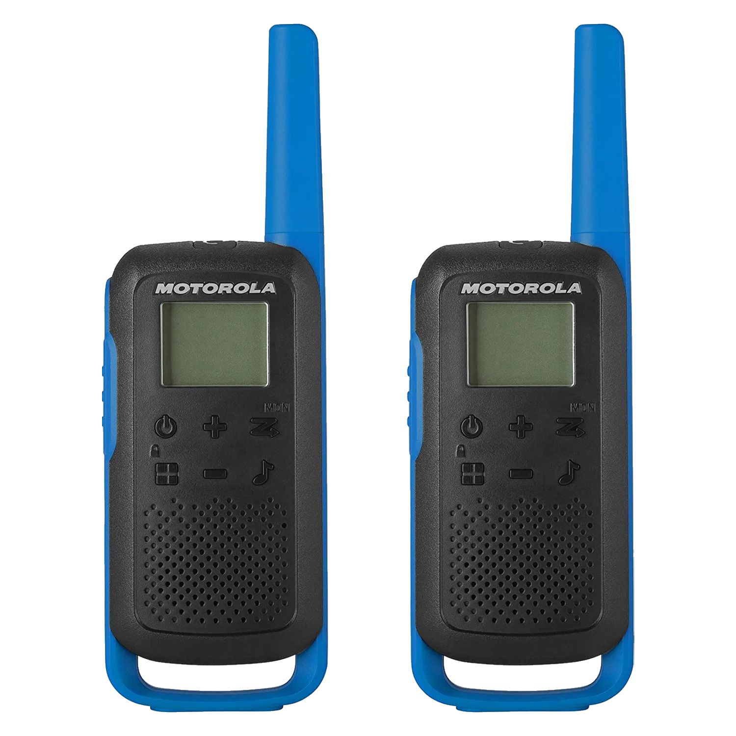 Walk Talk Motorola T-270 20MIL-40KM/ Cargador USB/ Bivol - Negro/Azul