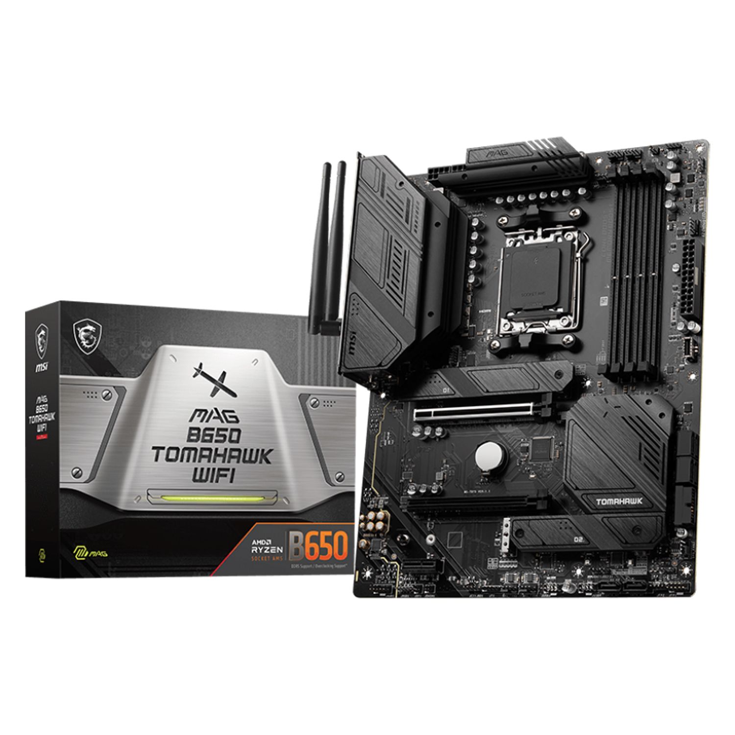 MSI B650 MAG Tomahawk WiFi Placa base DDR5 Socket AMD AM5 Chipset B650 ATX