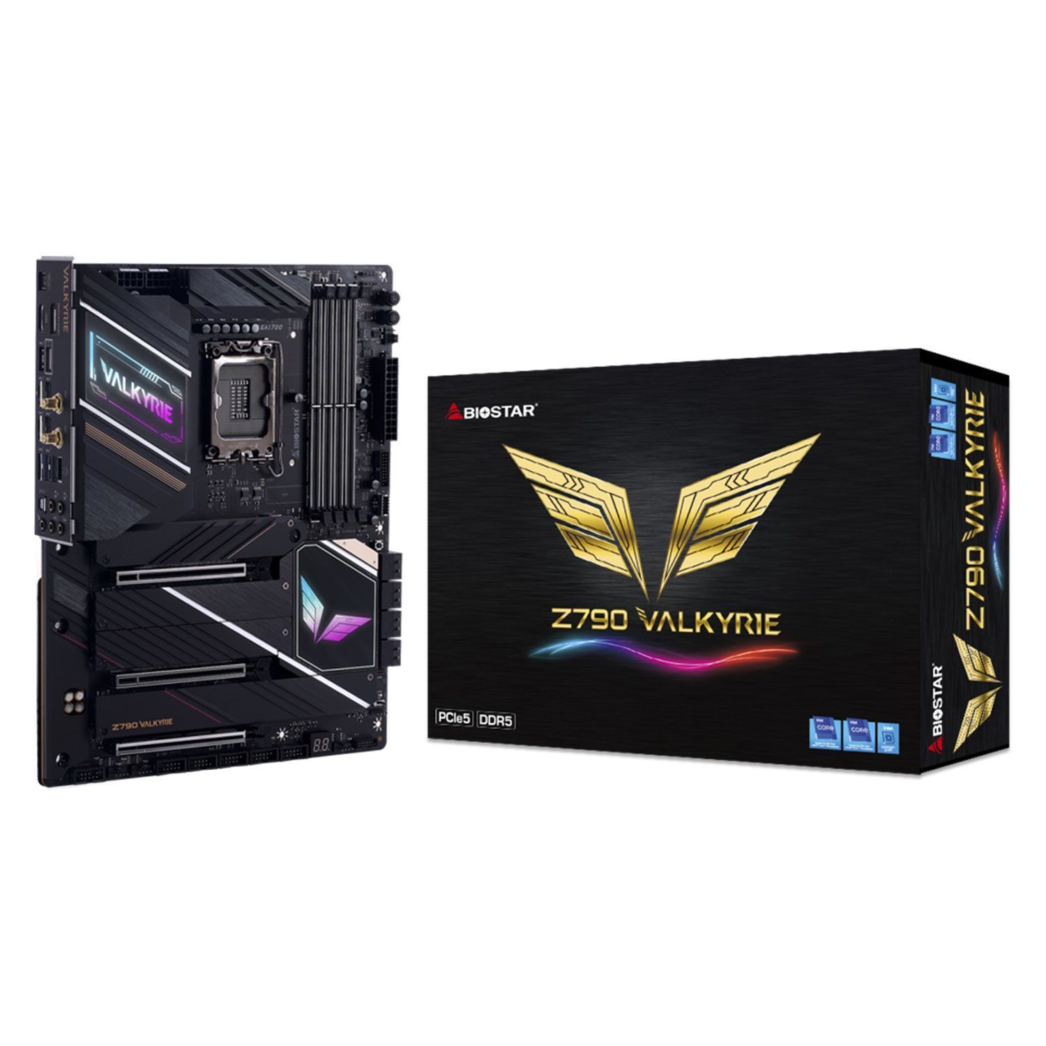 Biostar Z790 Valkyrie Socket LGA 1700 Chipset Placa base Intel Z790 DDR5 ATX